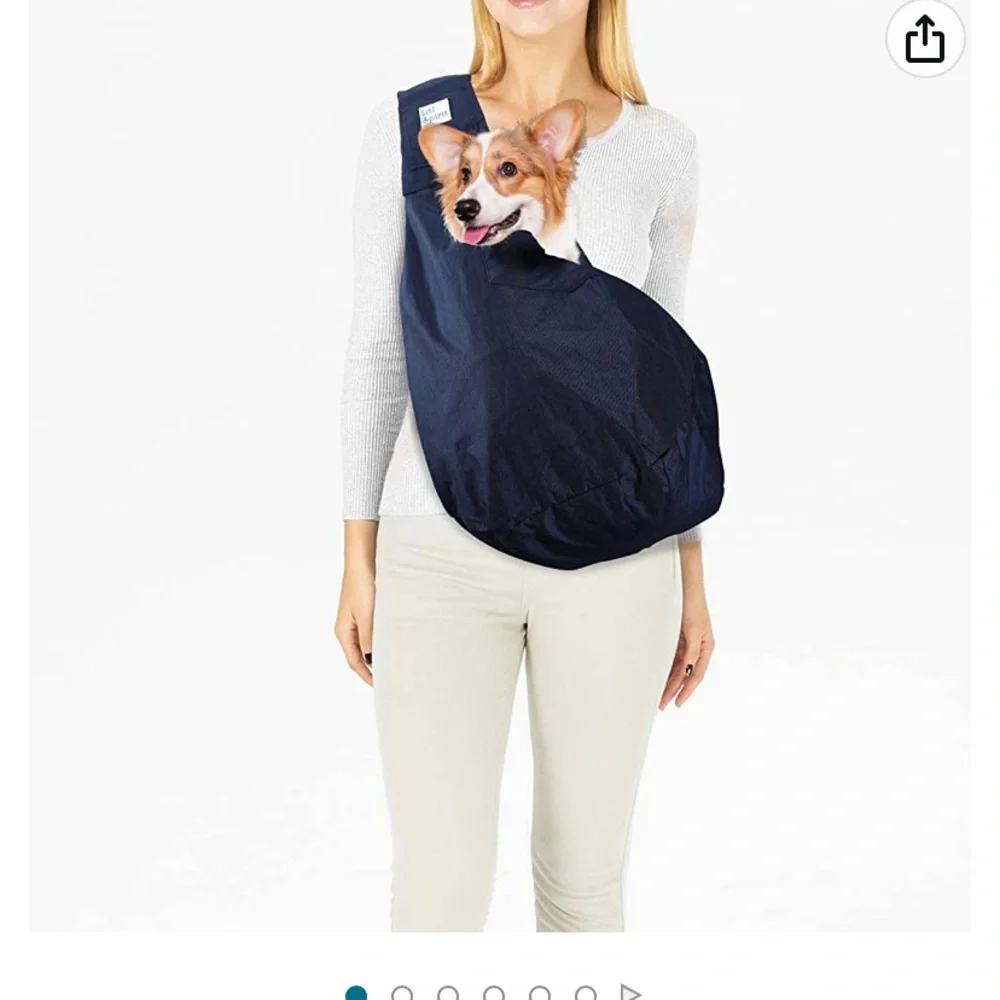 Medium to small size pet carrier, never used, new no tags